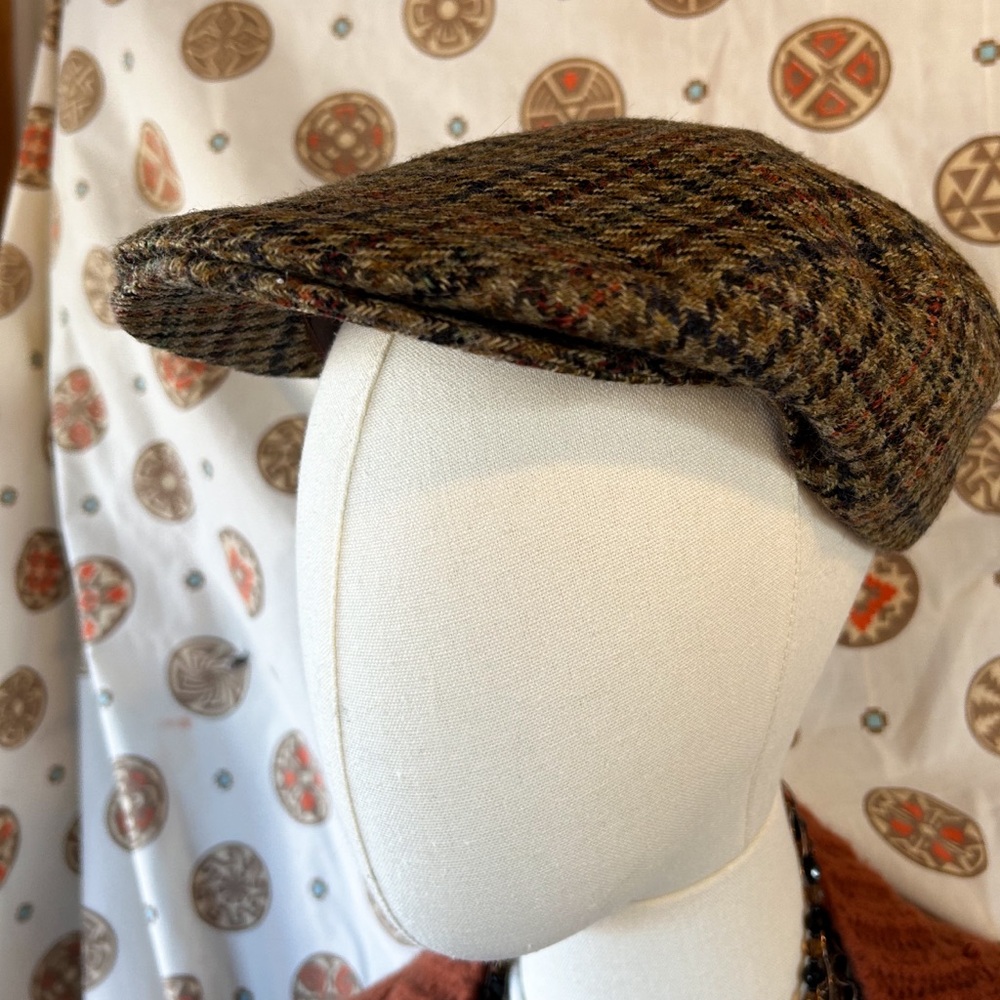 Jonathan Richard 100% Wool Cap USA 7 1/4